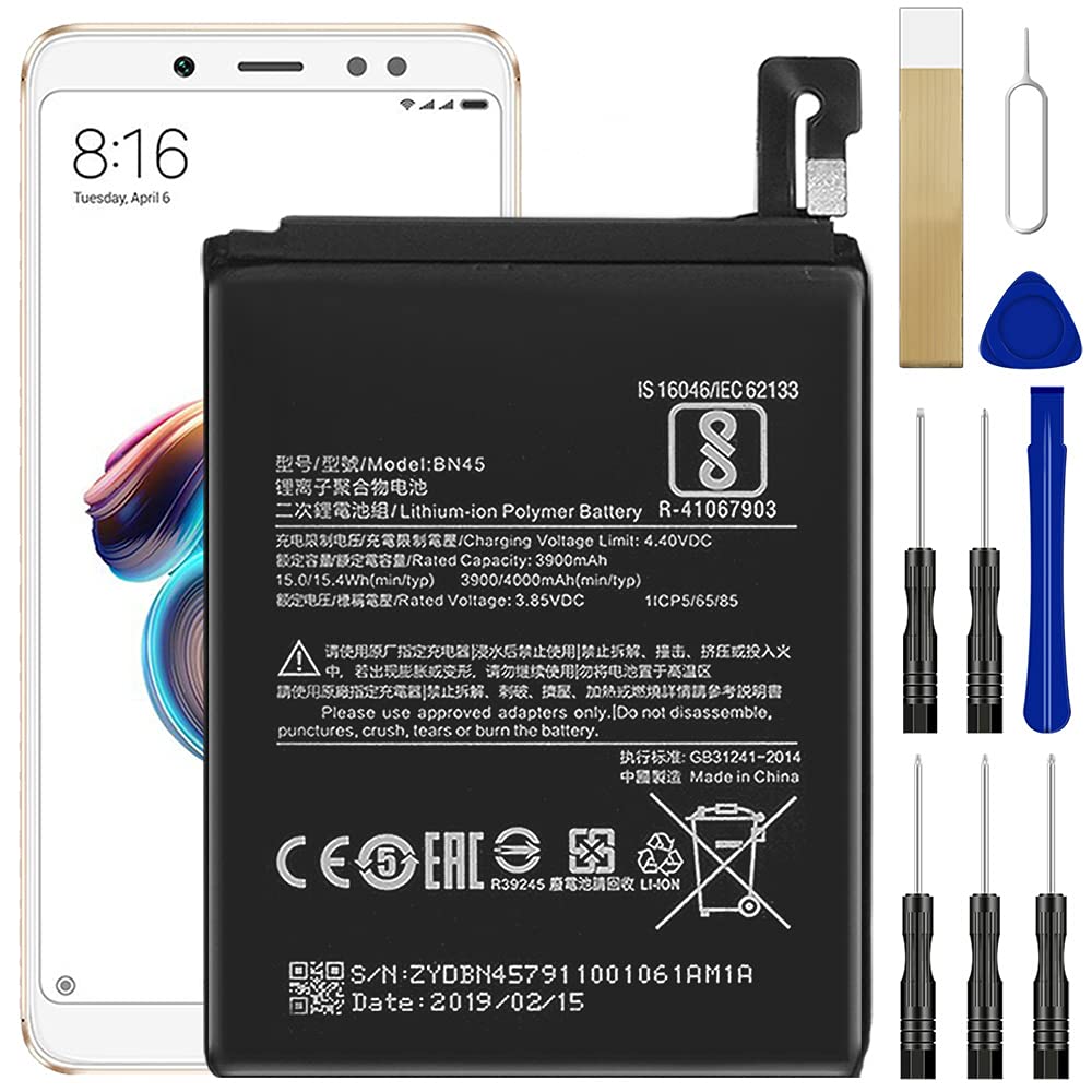 Version 1.0.0 Xiaomi Redmi 5 battery replacement