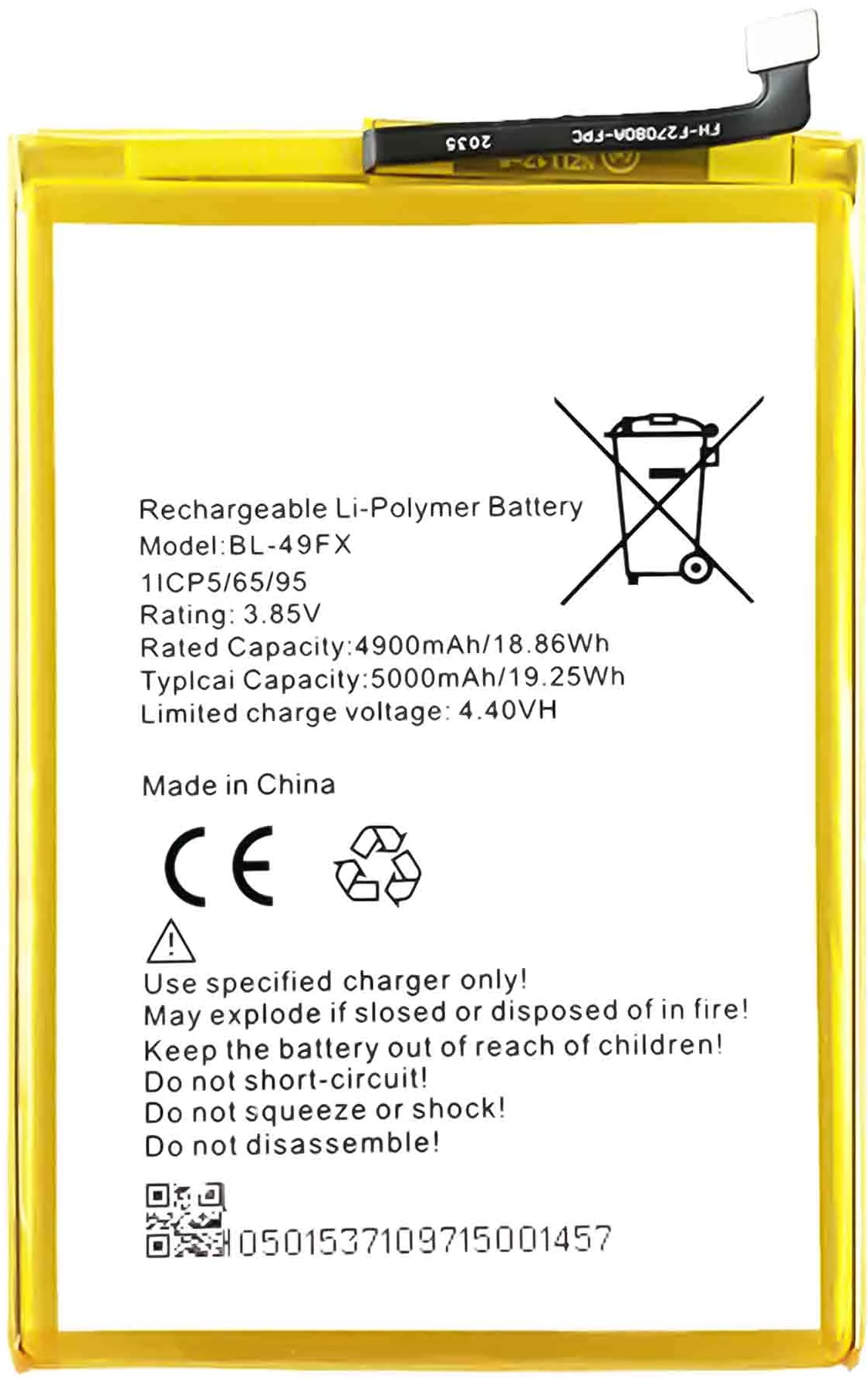 Infinix Smart 8 battery replacement