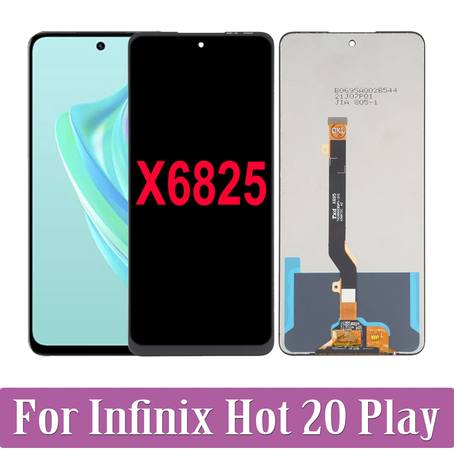 Infinix Hot 20 Play (X6825) screen replacement